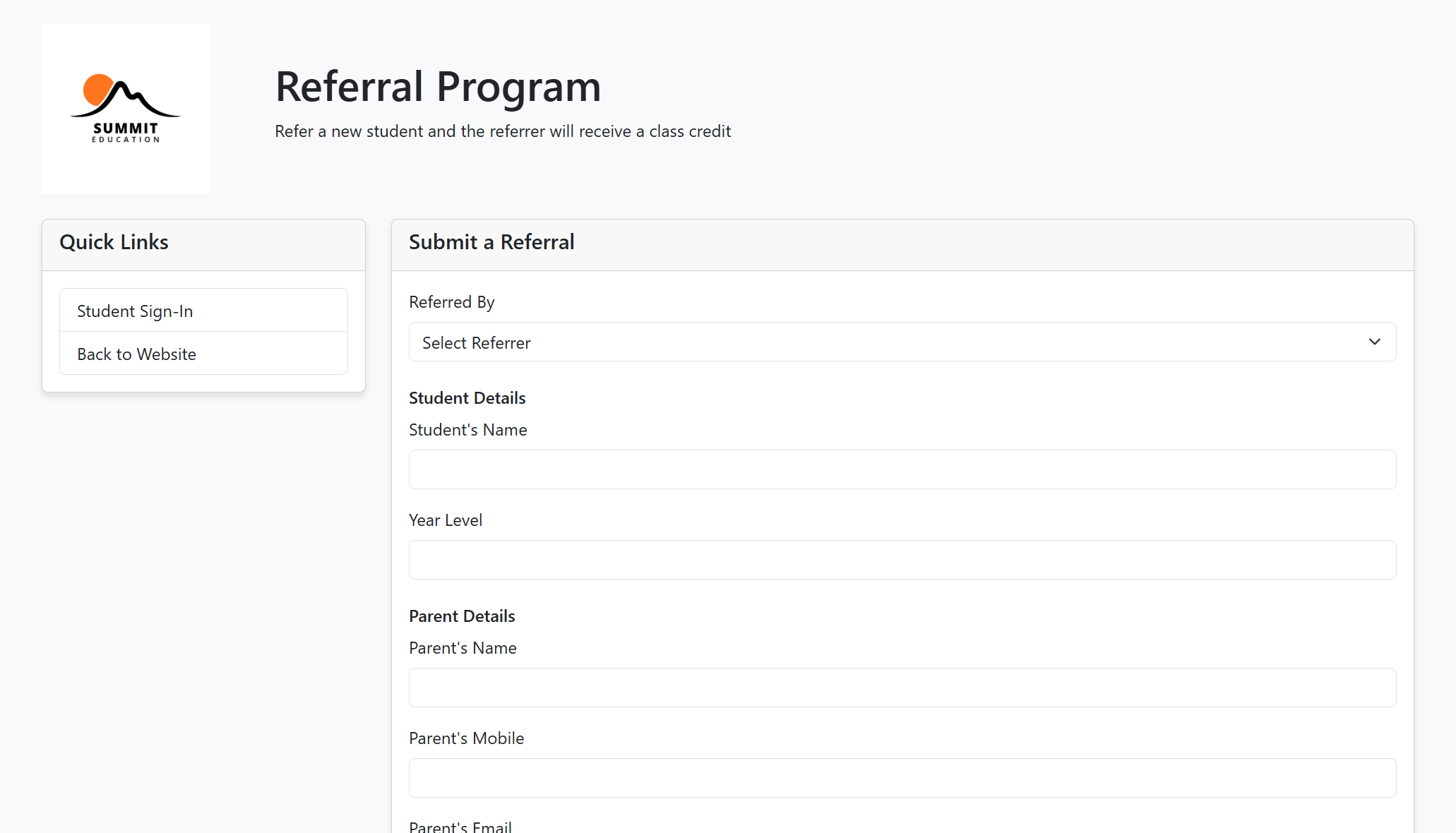Referral Program Preview